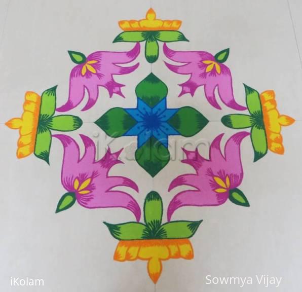 Rangoli: Margazhi Kolam-29 Bhogi Kolam