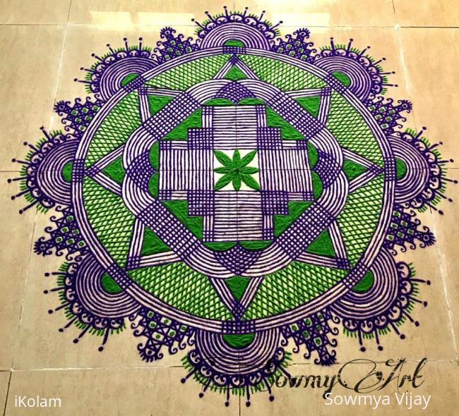 Rangoli: Padikolam