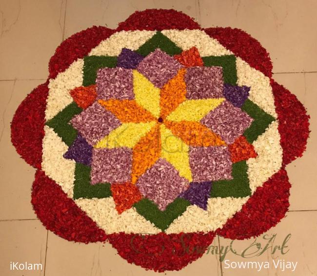 Rangoli: Onam Pookalam2017