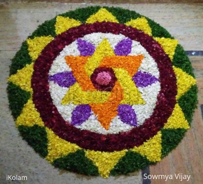 Rangoli: Onam 2015 Day 9