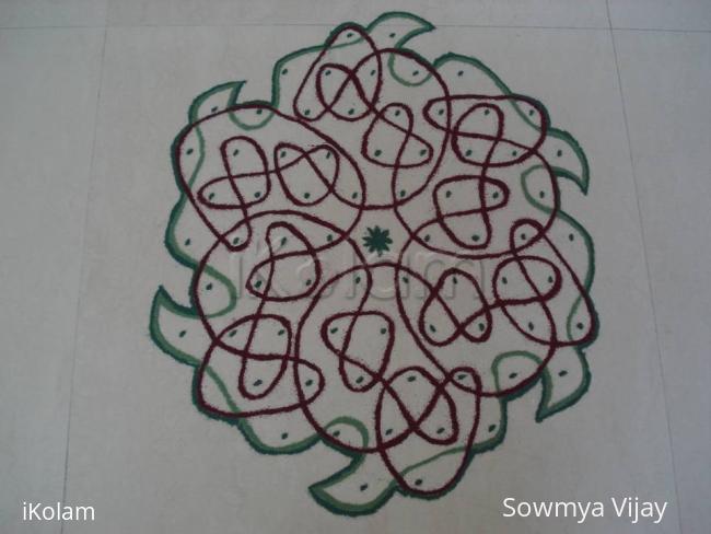 Rangoli: Chikku kolam