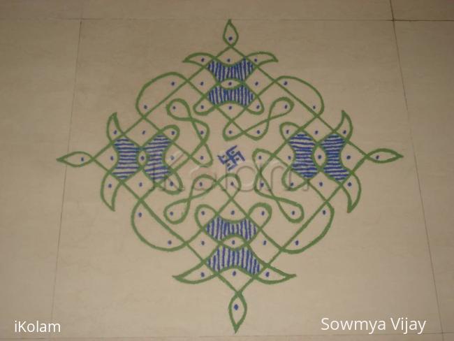 Rangoli: Chikku kolam