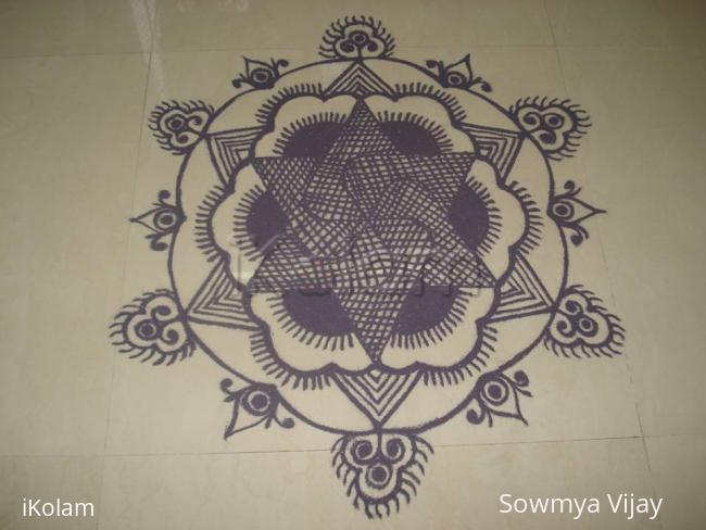 Rangoli: Free hand design