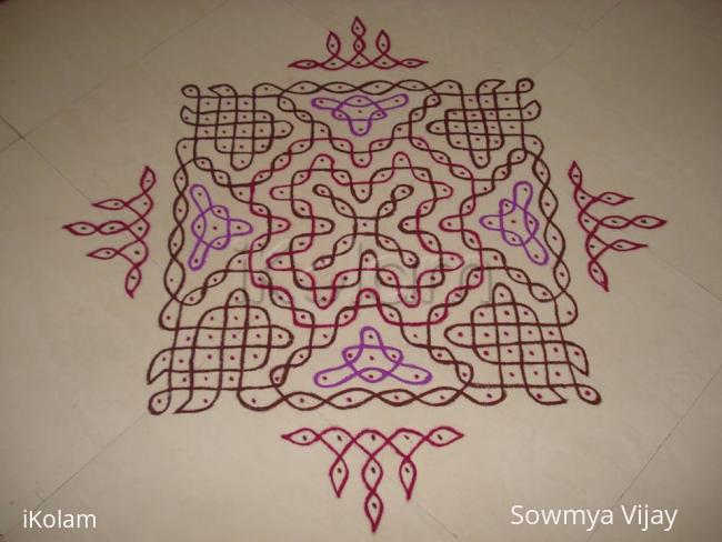 Rangoli: Chikku kolam