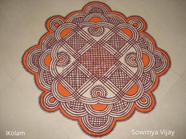 Rangoli: Colour Padi Kolam