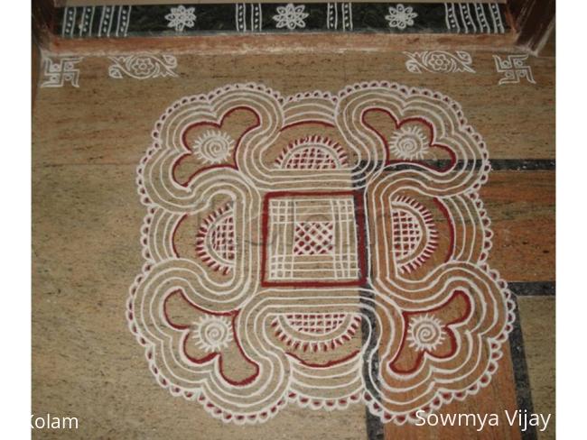 Rangoli: Padi kolam 