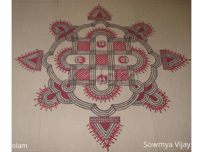 Rangoli: Padi kolam 