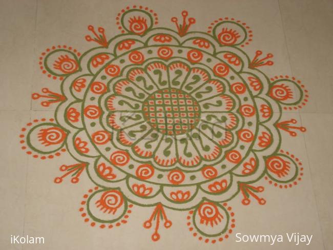 Rangoli: Free hand Design