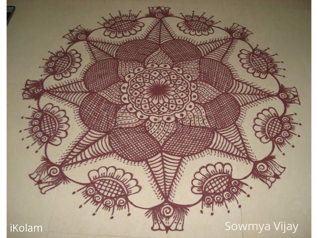 Rangoli: Free hand Design