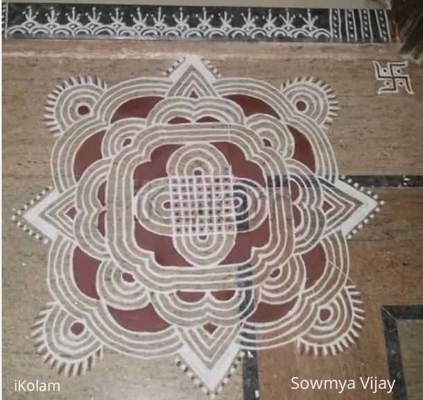 Rangoli: Padi Kolam with Kaavi