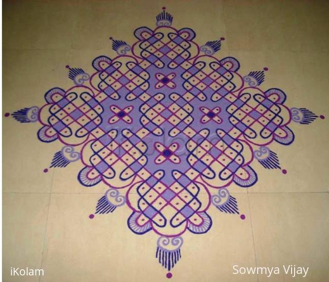 Rangoli: Colour Chikku  Kolam