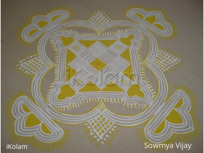 Rangoli: Navaratri Day -3