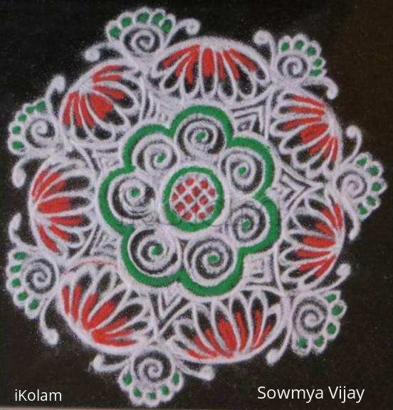 Rangoli: Free Hand Design-Beginner