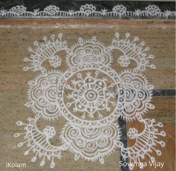 Rangoli: White Kolam