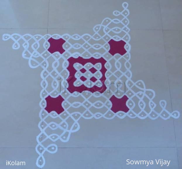 Rangoli: Dotted Kolam