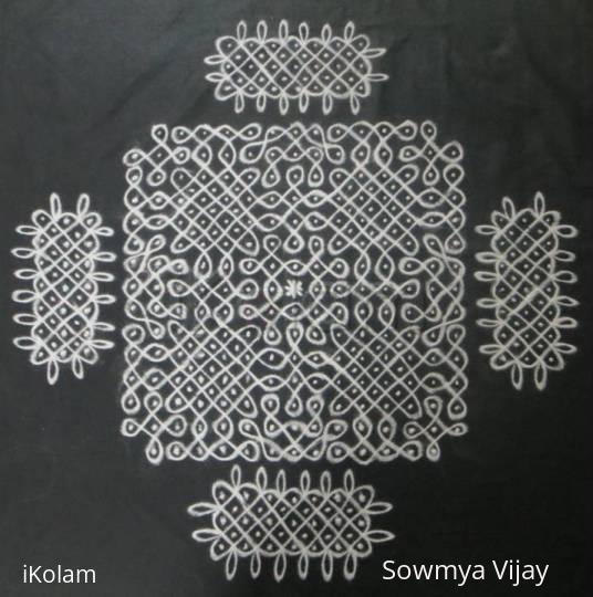 Rangoli: Chikku Kolam 