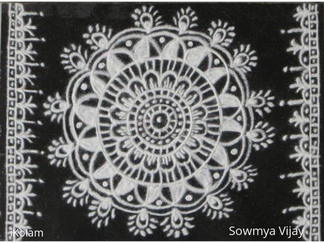 Rangoli: Free hand Design -small kolams