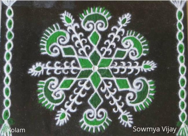 Rangoli: Free hand Design -small kolams