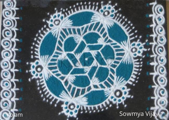 Rangoli: Free hand Design -small kolams