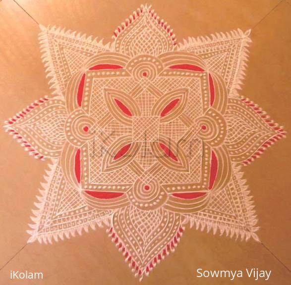 Rangoli: Free hand Design 