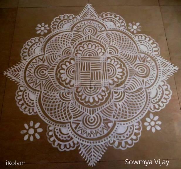 Rangoli: Thamizh Puthaandu Nal Vaazhthukkal-2014