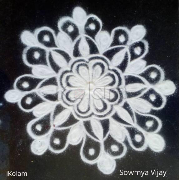 Rangoli: Free hand Design -small kolams