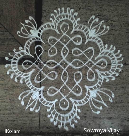 Rangoli: Chikku kolam