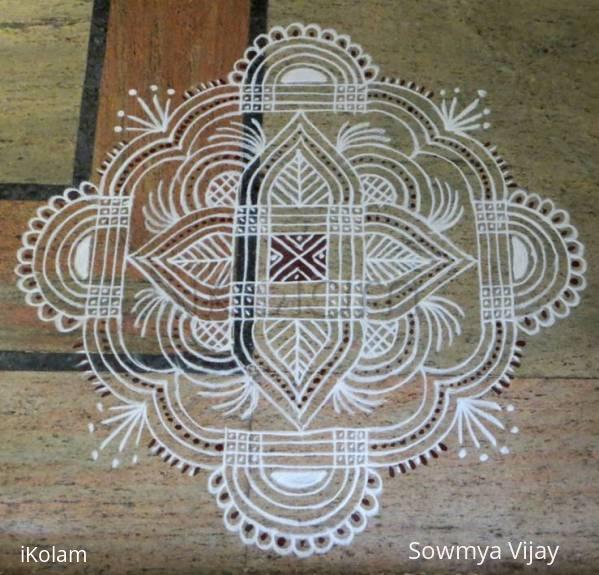 Rangoli: Padikolam for friday