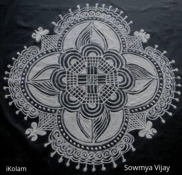 Rangoli: Free hand design