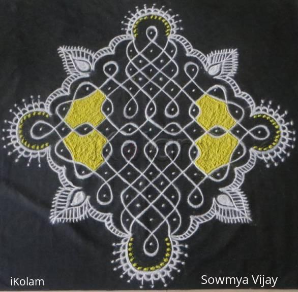 Rangoli: Chikku kolam