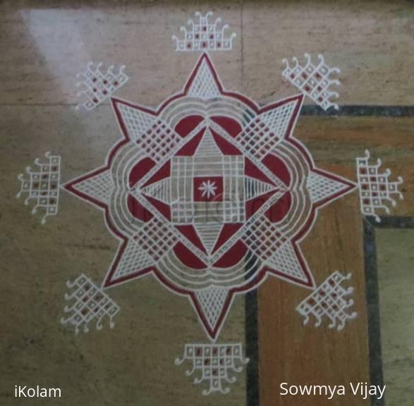 Rangoli: Padikolam for friday