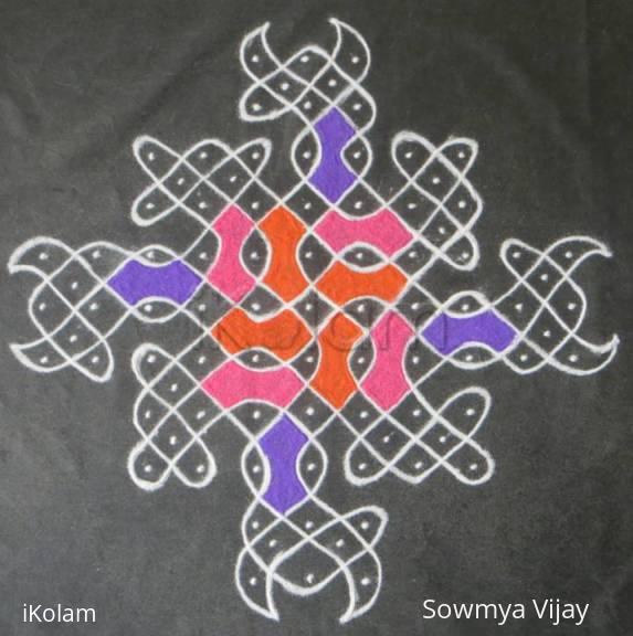 Rangoli: Chikku Kolam