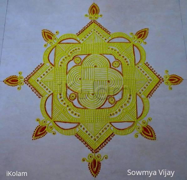 Rangoli: Navarathri Specials- Kolam 1