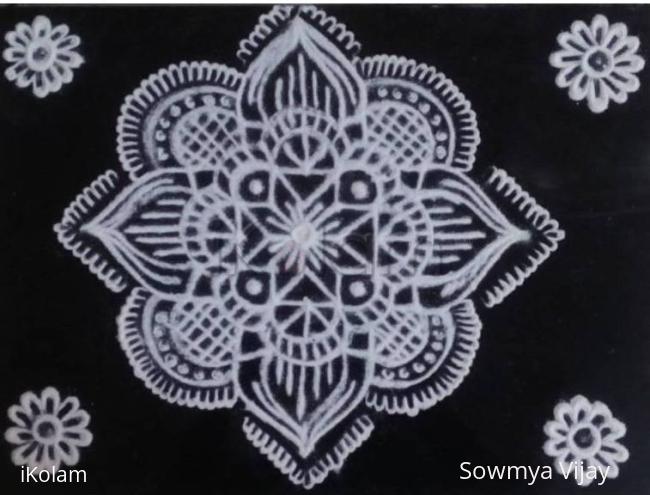 Rangoli: A simple kolam