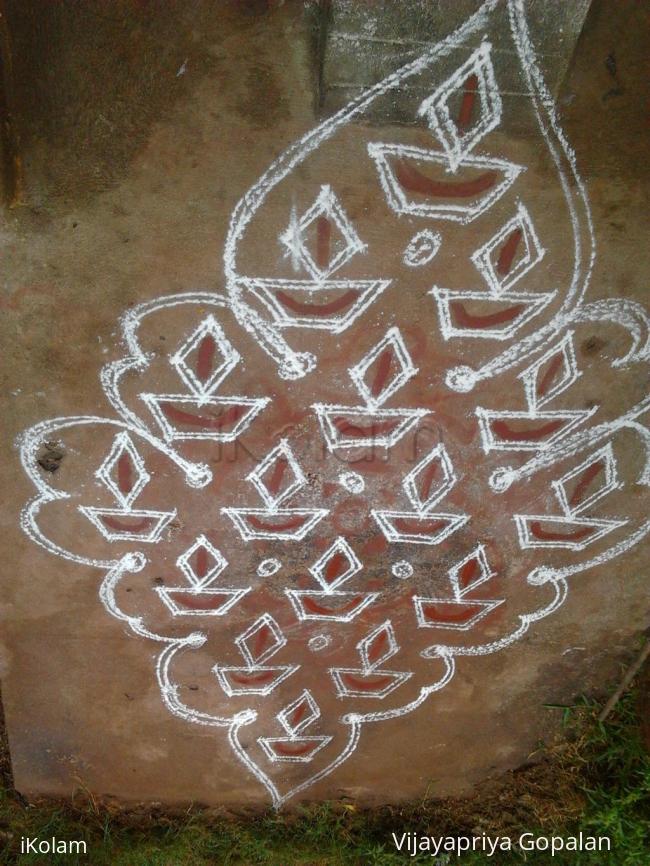 Rangoli: Karthigai kolam