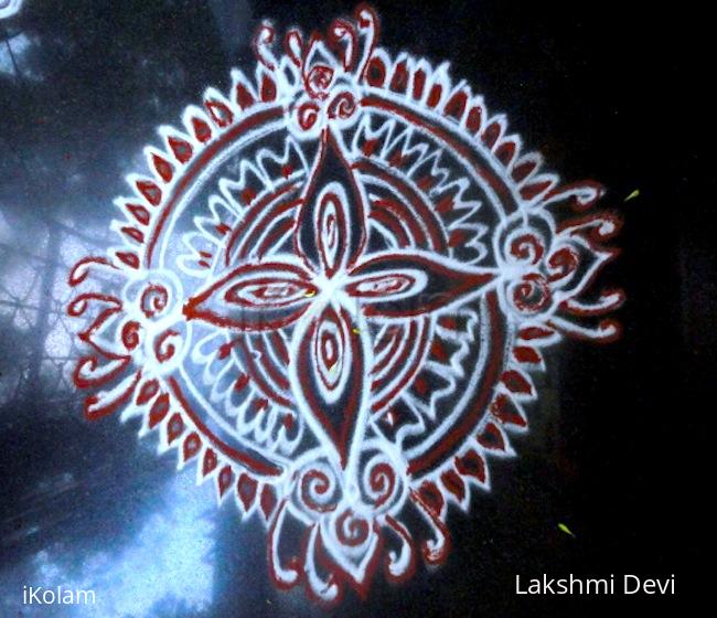 Rangoli: Beginner kolam