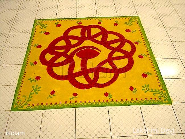 Rangoli: Happy Chinese new year 