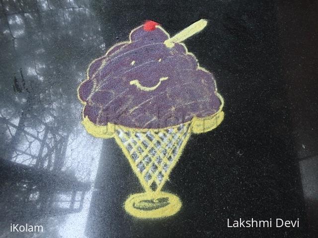 Rangoli: Ice cream 