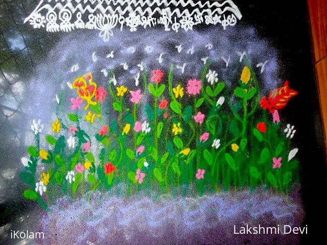 Rangoli: garden