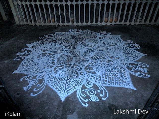 Rangoli: Freehand kolam