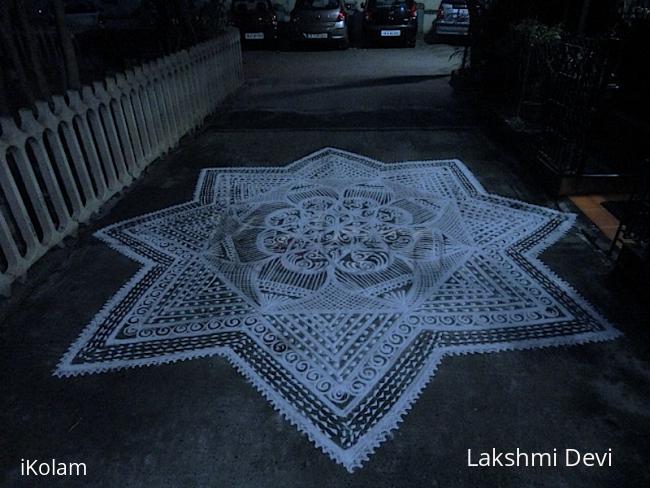 Rangoli: Freehand kolam