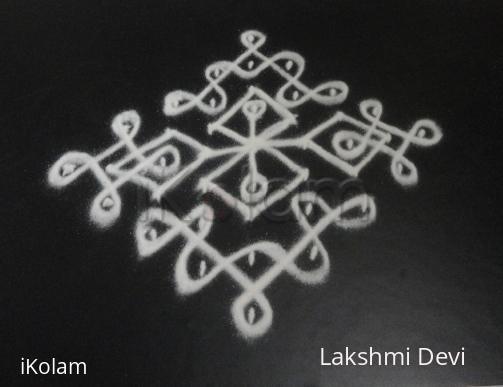 Rangoli: Beginner kolam