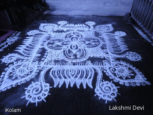 Rangoli: Free hand kolam