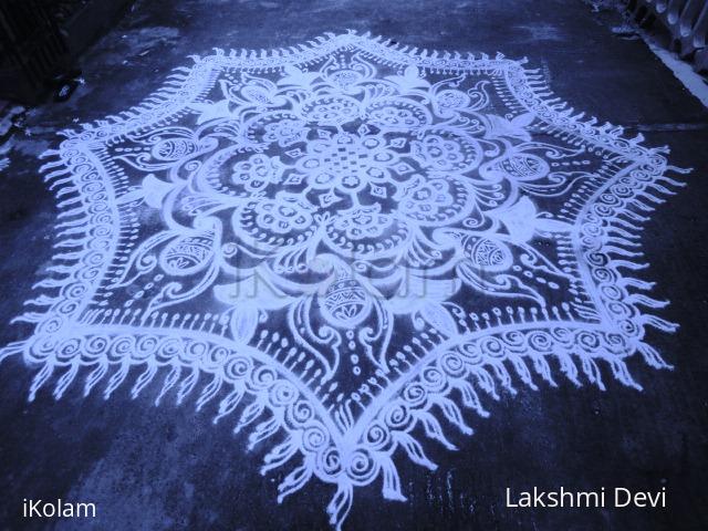 Rangoli: Free hand kolam