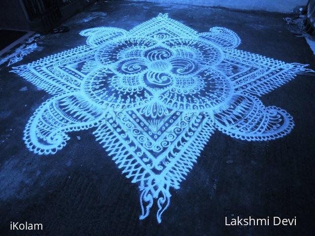 Rangoli: Free hand kolam