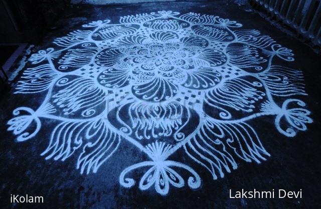 Rangoli: Free hand kolam