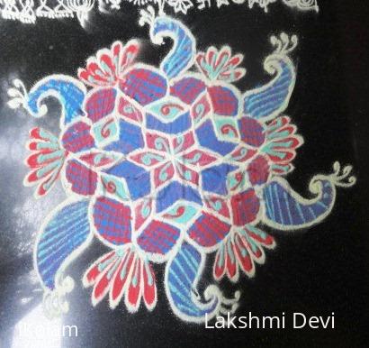 Rangoli: Beginner kolam