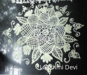 Rangoli: Beginner kolam