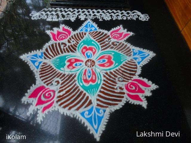 Rangoli: Margazhi thalam