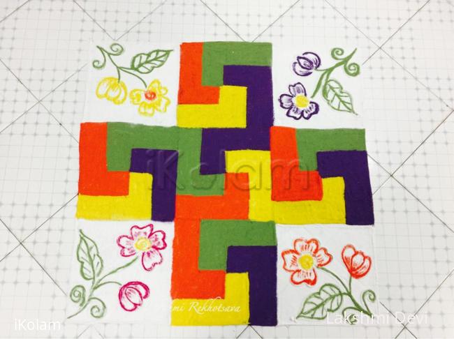 Rangoli: Happy national puzzle day